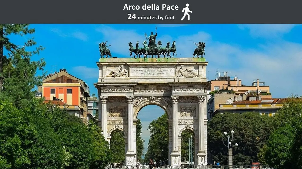 Chez Anna In Sempione - Mico, Citylife, San Siro Milan Apartment